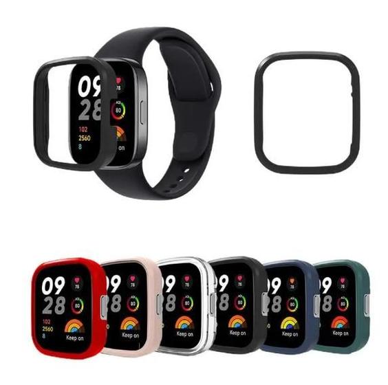 Imagem de CASE 360º ACRÍLICO COM VIDRO COMPATÍVEL COM REDMI WATCH 3