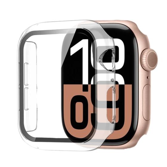 Imagem de Case acrilico para Apple Watch Séries 10 42 - tela vidro