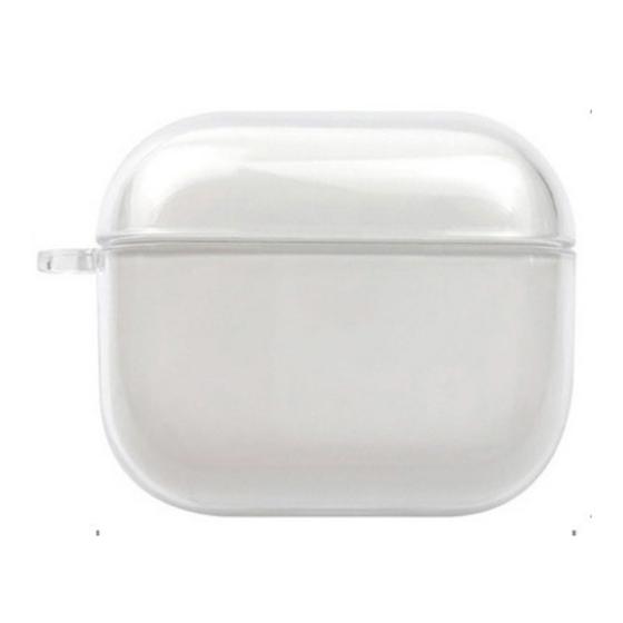 Coque Transparente TPU Pour AirPods Pro 3 (2025) - Avec Porte-clés, Anti-chocs, LED Visible