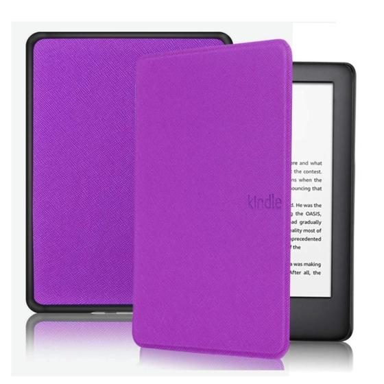 Imagem de Case Auto Sleep Couro Para Kindle 12 Básico 6.0 Rs23Cv 2024