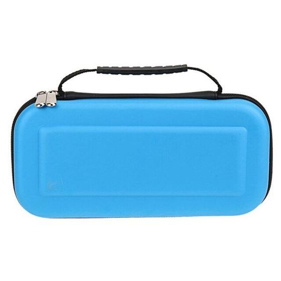 Imagem de Case bolsa de viagem Estojo De Proteção Compatível Nintendo Switch Preto C/ Ziper