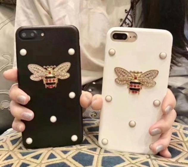 Imagem de Case Branca Borboleta - iPhone 7/8 Plus