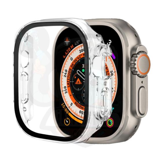 Imagem de Case Bumper Protetor com Vidro para Apple Watch 8 Ultra 49mm