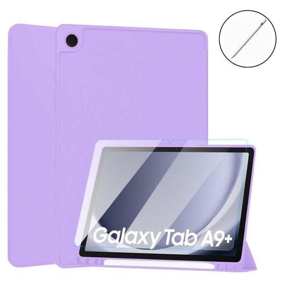 Imagem de Case + Caneta Touch + Vidro Para Tab Samsung A9+ 11 X216