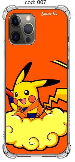 Imagem de Case capa anti impacto pikachu nuvem voadora samsung a22 4g