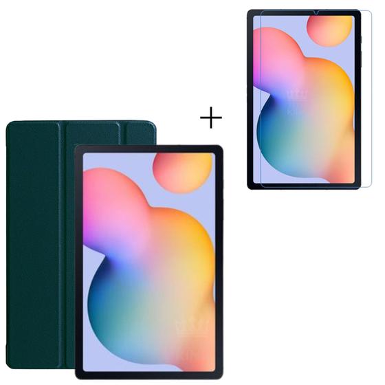 Imagem de Case Capa AutoSleep + Pelicula Para Tablet S6 Lite P610/P615