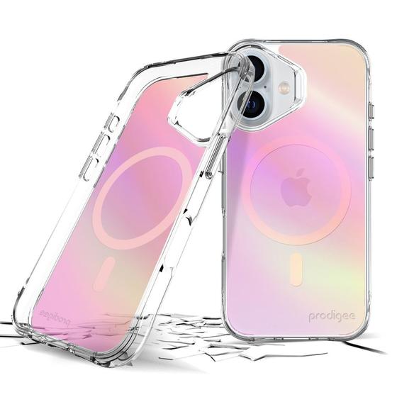 Case Capa Prodigee Glow + Mag IPH 16 Imagem de Case Capa Prodigee Glow + Mag IPH 16