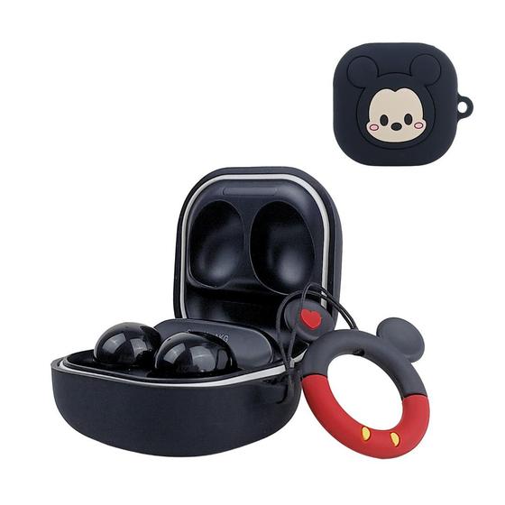 Imagem de Case Capinha capa de Silicone Mickey compatível com Samsung Buds 2, Live, FE, PRO