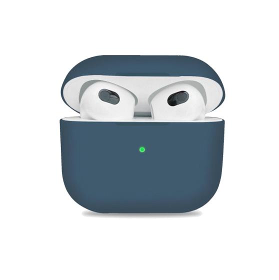Imagem de Case Capinha de Silicone Proteção Compatível Com AirPods 3