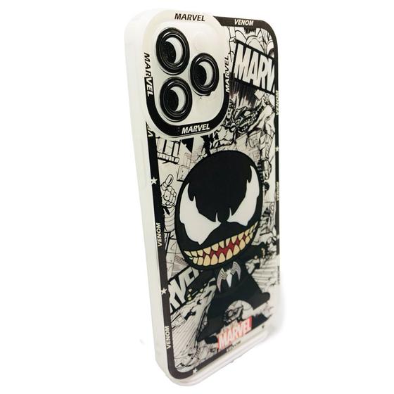 Imagem de Case Capinha Protetora Venom Marvel Celular iPhone 13 Pro