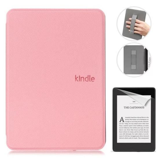 Imagem de Case Com Alça Para Kindle 12 Básico 6.0 (Rs23Cv) + Película
