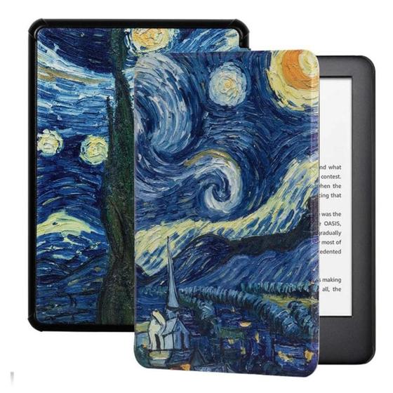 Imagem de Case Com Estampa Couro Para Kindle 12 Básico 6.0 Rs23Cv 2024