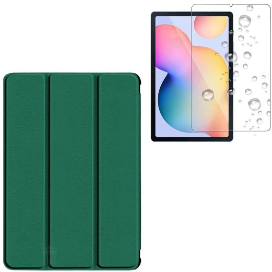 Imagem de Case Com Slot Para Caneta Para Galaxy Tab S6 Lite + Vidro 9h