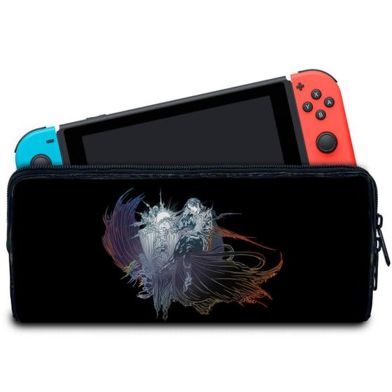 Imagem de Case Compatível Nintendo Switch Bolsa Estojo - Final Fantasy Xv