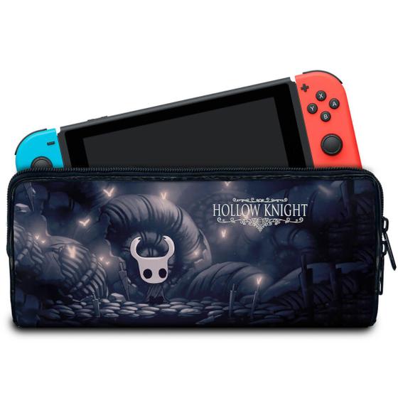 Imagem de Case Compatível Nintendo Switch Bolsa Estojo - Hollow Knight