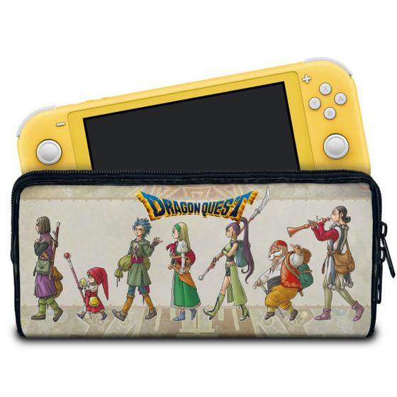 Imagem de Case Compatível Nintendo Switch Lite Bolsa Estojo - Dragon Quest