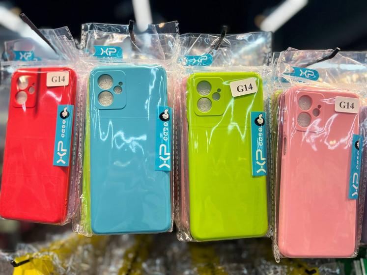 Imagem de Case cores Capa Silicone Cover para Motorola G14