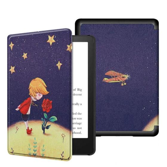 Imagem de Case Couro Estampada Para Kindle Básico 11 Geração (C2V2L3)