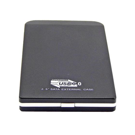 Imagem de Case de gaveta USB 3.0 para hdd 2.5 sata slim externo exbom