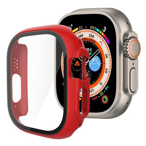 Case De Proteção 2in1 Com Vidro Para Apple Watch Ultra 49mm STAR