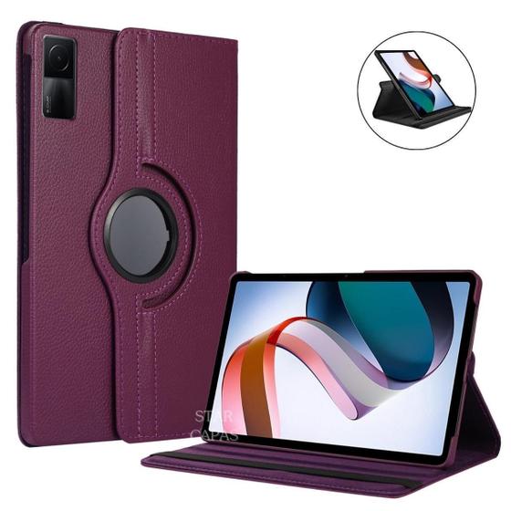 Imagem de Case Giratória Apoio 360 Para Tablet Xiaomi Redmi Pad 10.6