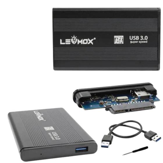 Imagem de Case Hd Externo 2.5 Notebook Usb 3.0 Computadores Consoles Games