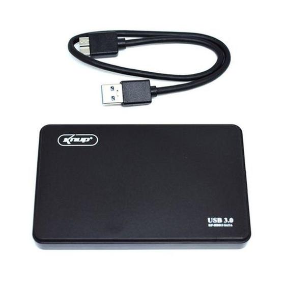 Imagem de Case Hd Sata Knup Kphd013 2.5 Usb 3.0 Preto