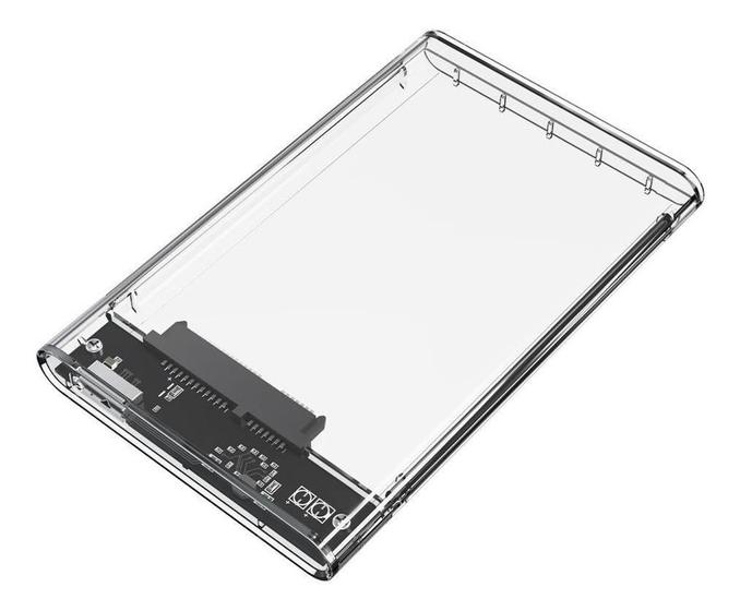 Imagem de Case Hd/Ssd 2.5 Transparente Com Bolsa Bm-758