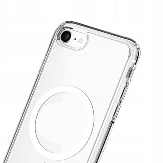 Imagem de Case Magnética Magsafe Cristal Compatível iPhone SE 2020