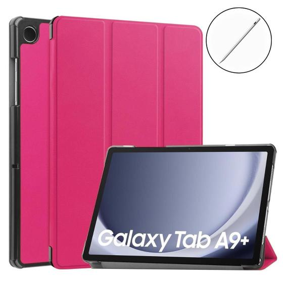 Imagem de Case Magnético + Caneta Stylus Para Tablet Samsung A9 X115