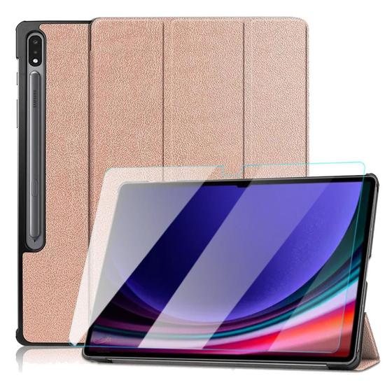 Imagem de Case Material Sintético Para Samsung Tab S9 11 + Película Vidro