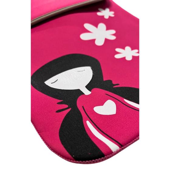 Imagem de Case Neoprene Notebook 12 Rosa