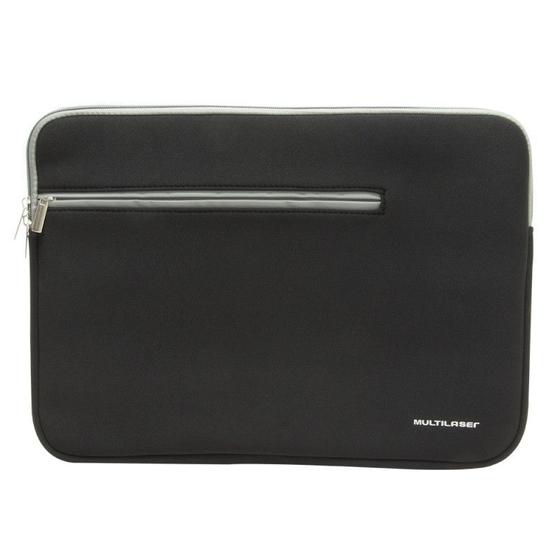 Case P/ Notebook Multilaser Até 15.6 Pol Bo400 Preto E Cinza Capas e