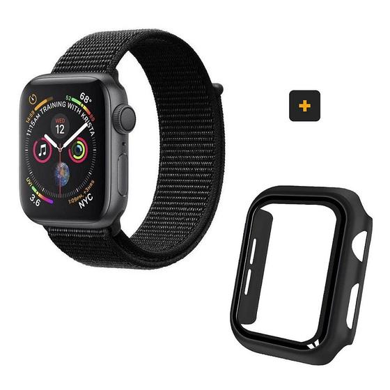 Imagem de Case para Apple Watch 44MM + Pulseira Ballistic - Gshield