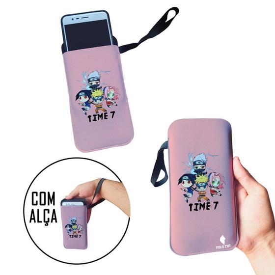 Imagem de Case para Celular Time 7 Kawaii Anime Naruto