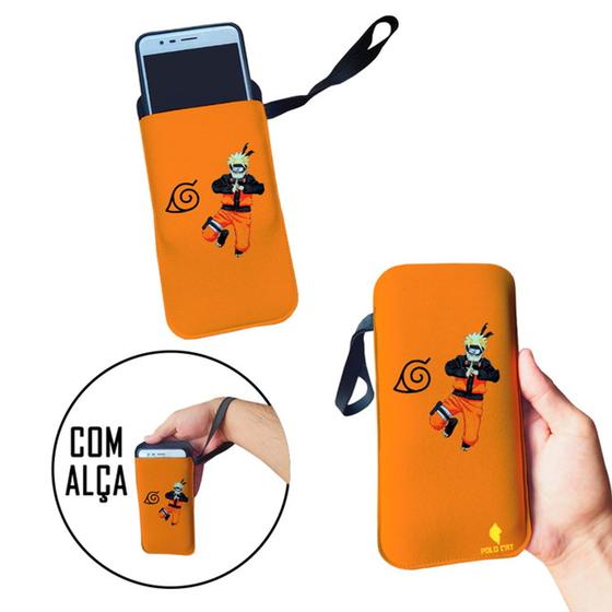 Imagem de Case para Celular Uzumaki Naruto Laranja Ninja da Folha