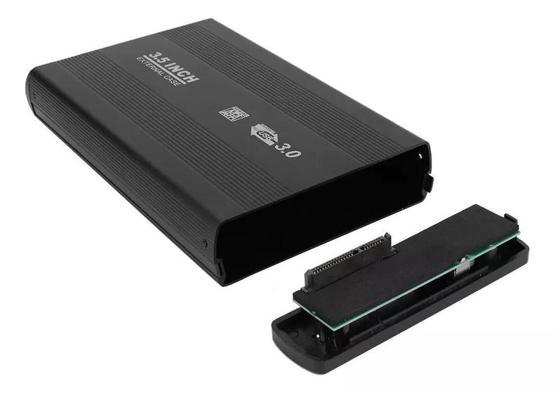 Imagem de Case Para Hd 3,5 Externo Computador Sata Usb