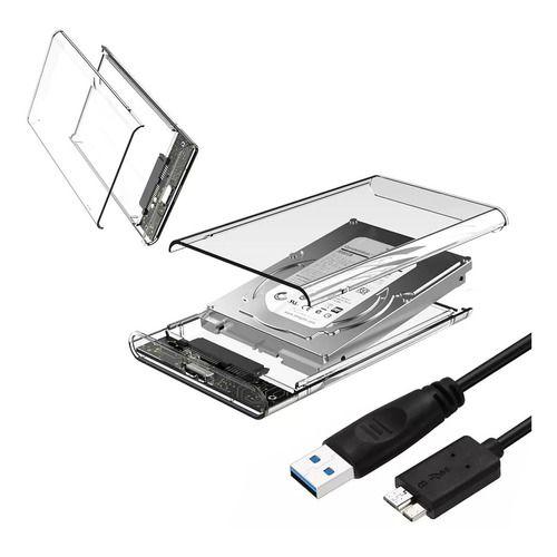 Case Para HD Externo Transparente USB Sata Protect Menor preço em Case Para HD Externo Transparente USB Sata Protect