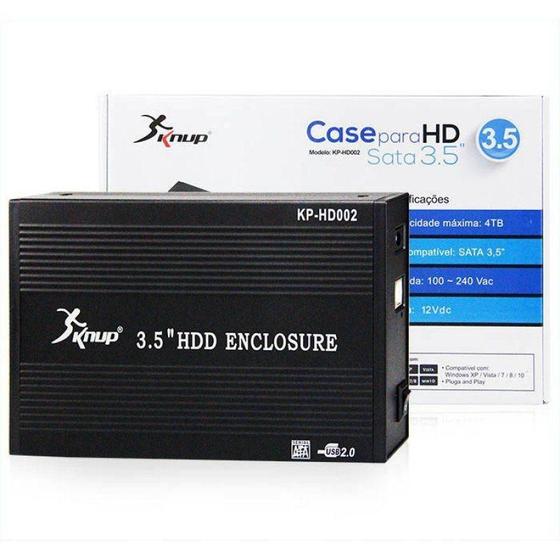 Imagem de Case Para Hd Knup - Kp-Hd002