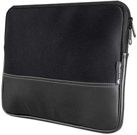 Case para notebook 15 6 goldentec graphic couro preto Capas e Cases