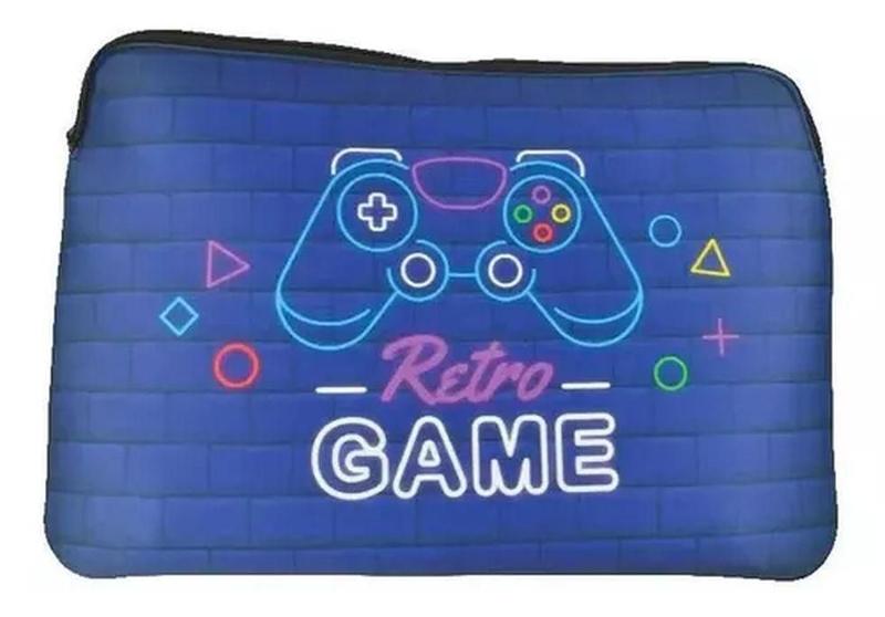 Imagem de Case Para Notebook Slim 15,6 Retro Game (03106)