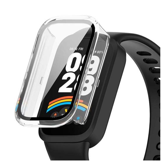 Imagem de Case para Xiaomi Smart Band 9 Active - acrílico com vidro