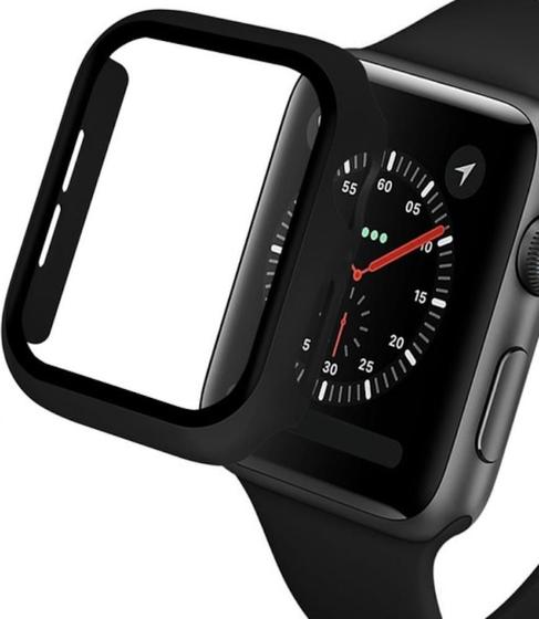 Imagem de Case Proteção Vidro TPU Compatível com Apple Watch