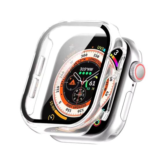 Imagem de Case Proteção Vidro TPU Compatível com Apple Watch