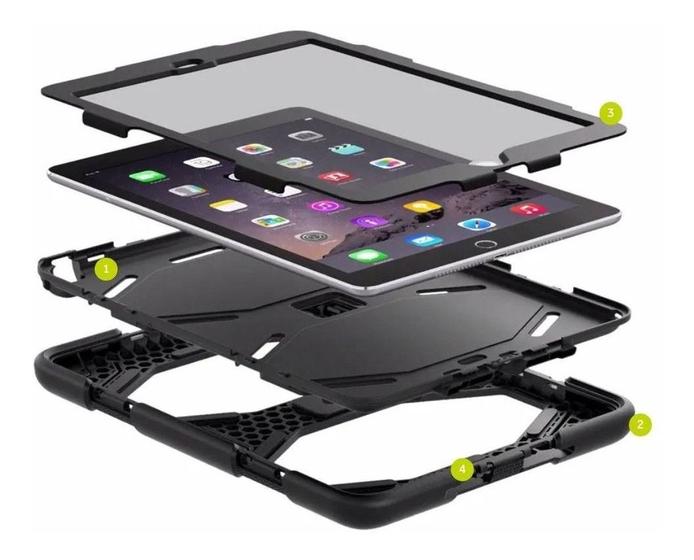 Imagem de Case Survivor Tablet Air 1 9.7 Anti Queda Impacto Choque