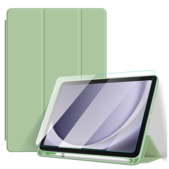 Imagem de Case Tpu Dobrável + Película Para Tablet Samsung A9+ 11 X210