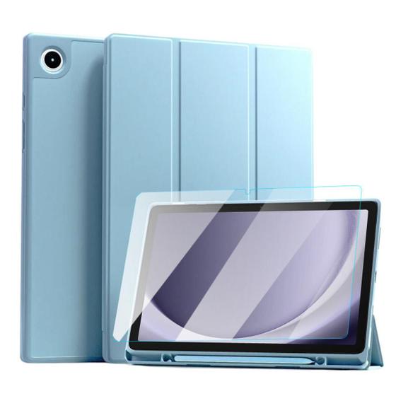 Imagem de Case Tpu Dobrável + Película Para Tablet Samsung A9 8.7 X110