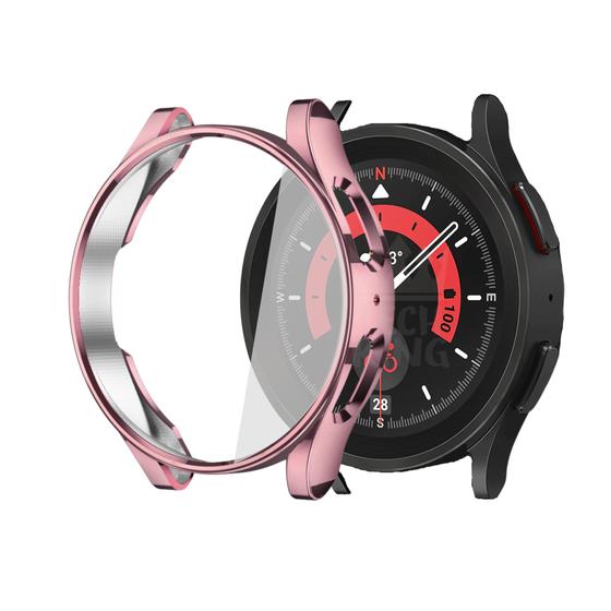 Imagem de case tpu não interfere no touch para galaxy watch 5 pro 45mm