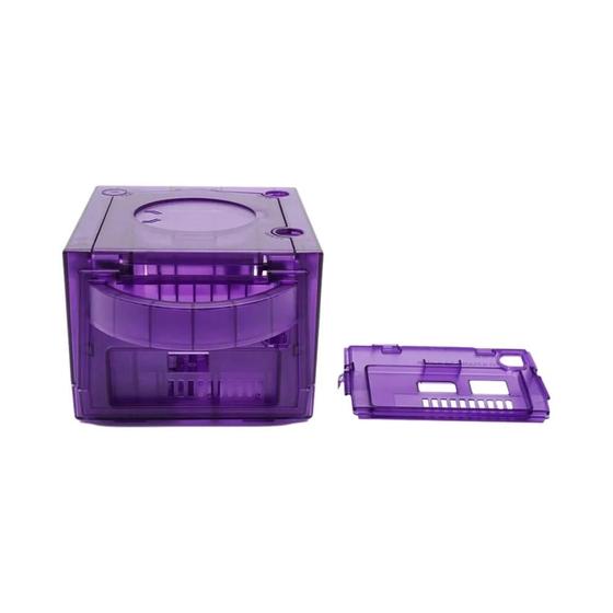 Imagem de Case Transparente Bitfunx para GameCube NGC - Substituição de Carcaça