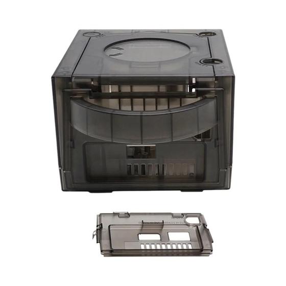 Imagem de Case Transparente Bitfunx para GameCube NGC - Substituição de Carcaça